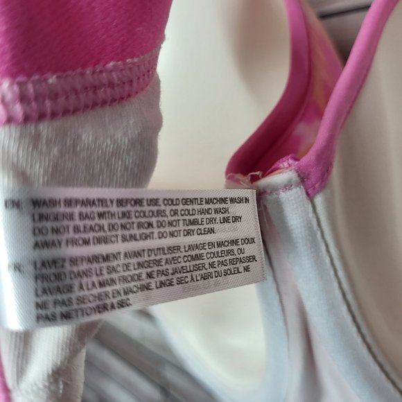 Avenue Plus Size Contour Balconet Bra - Underwire - Blush Tie Dye - 52C NWT - Picture 8 of 10